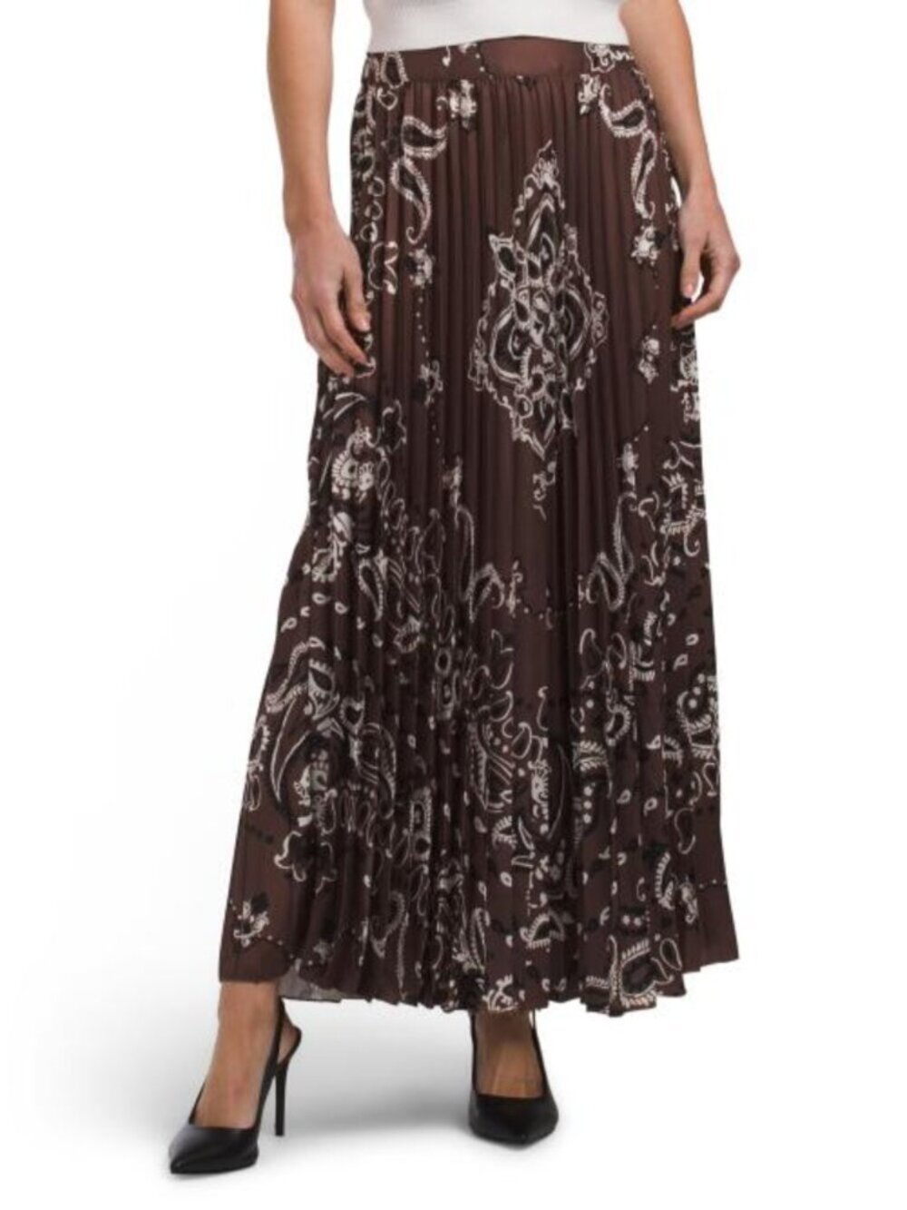 WDNY Paisley Maxi Skirt